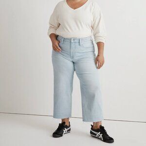 Madewell Plus Perfect Vintage Wide-Leg Crop Jean 22
